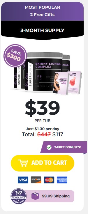 Skinny Signal Complex 3 Bottle Price